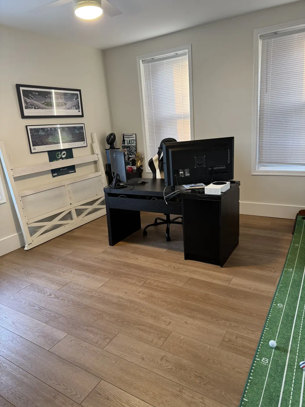 Clean and organized office space